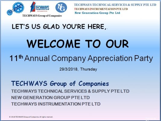 11th Annual Company Appreciation Event