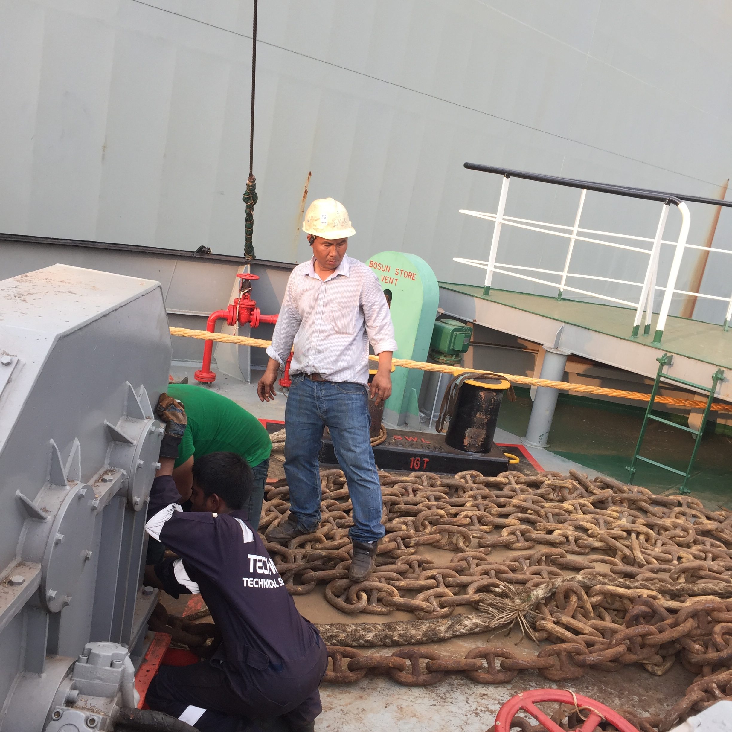 Anchor Chain & Winches